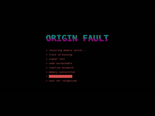 origin-fault screenshot