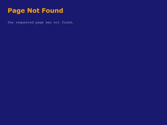 not_found screenshot