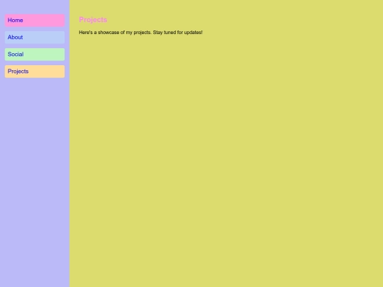 projects screenshot