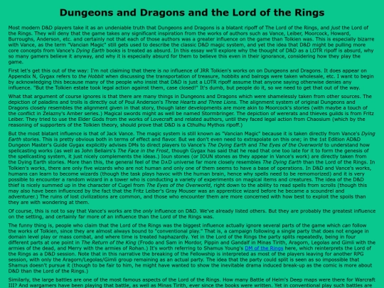 RPGs/DNDLOTR screenshot
