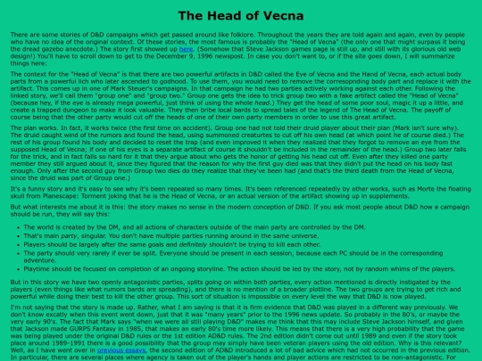 RPGs/Vecna screenshot