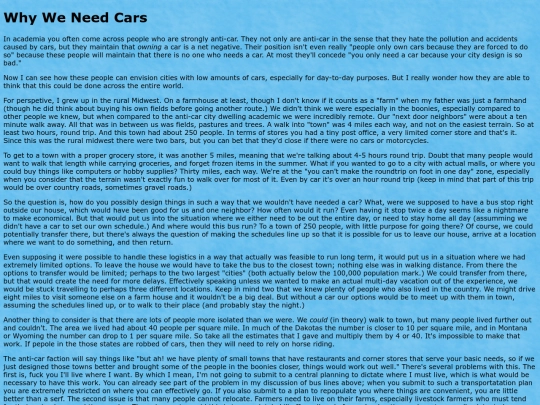 essays/Cars screenshot