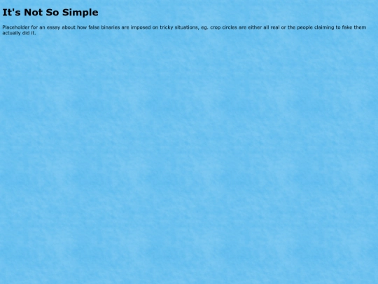 essays/Complex screenshot