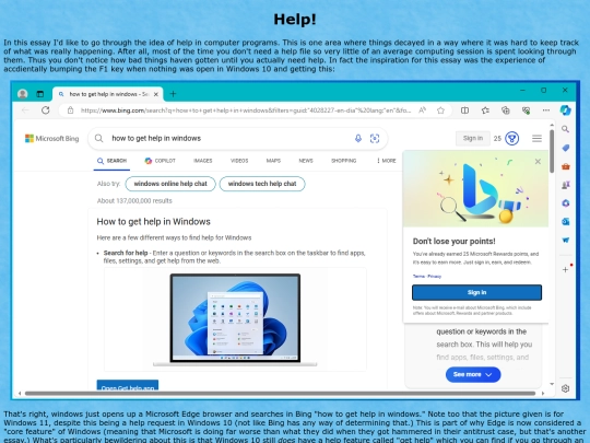 essays/Help screenshot