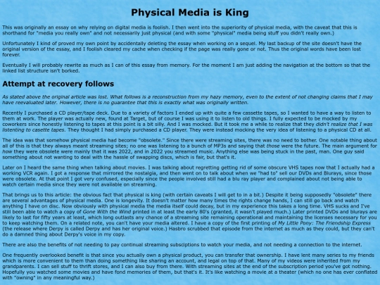 essays/Physical screenshot