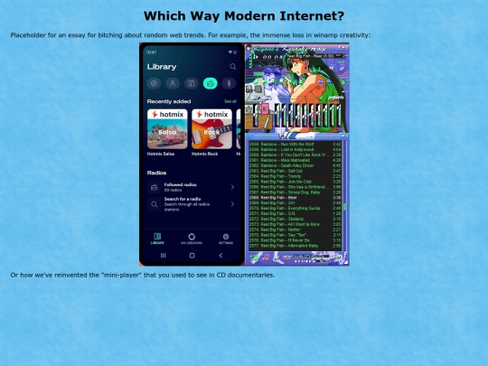 essays/WhichWay screenshot