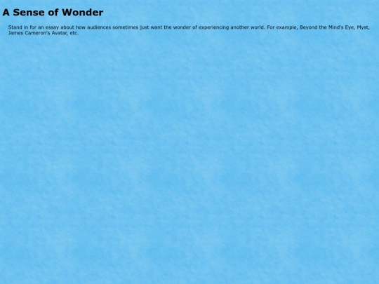 essays/Wonder screenshot