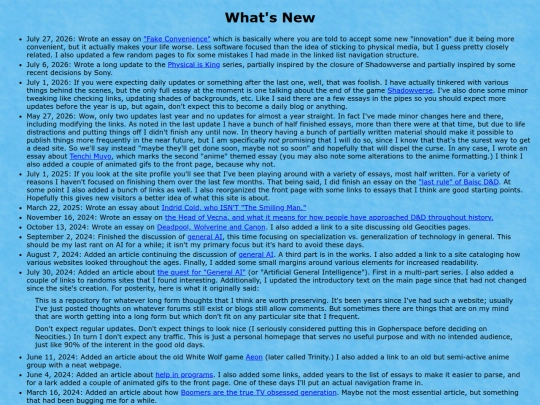 updates screenshot