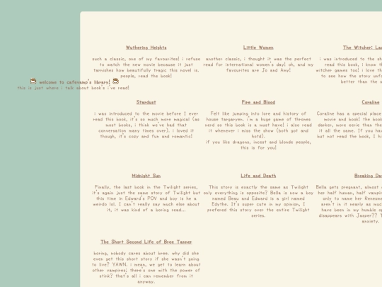 library screenshot