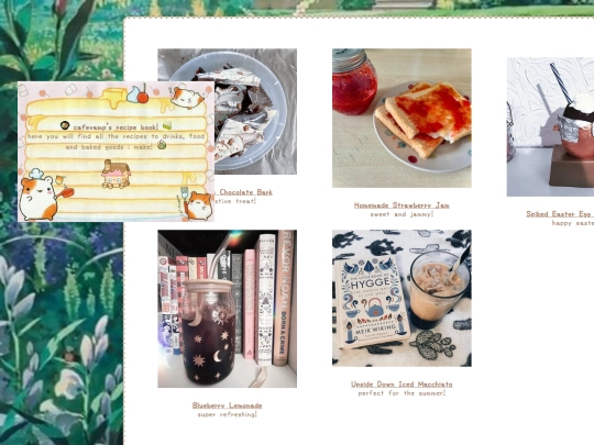 recipes screenshot