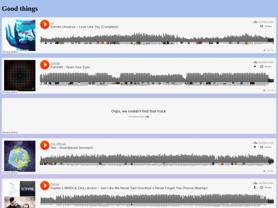 soundclown screenshot