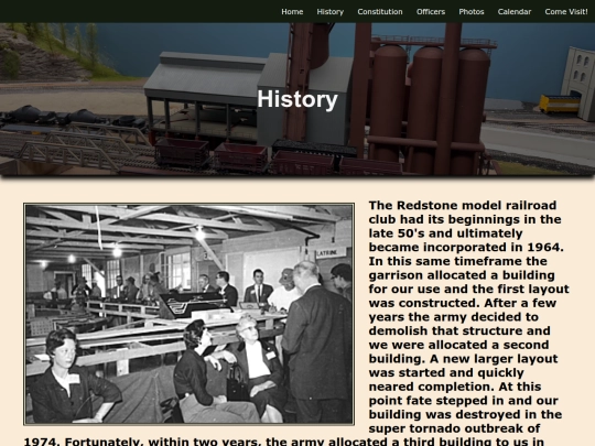 History screenshot