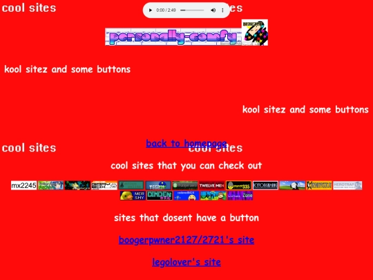 coolsites screenshot