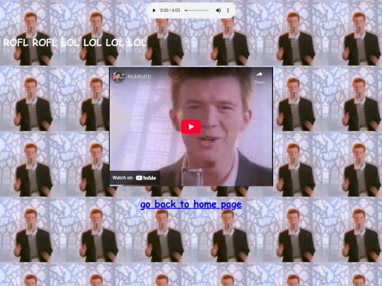 rickroll screenshot