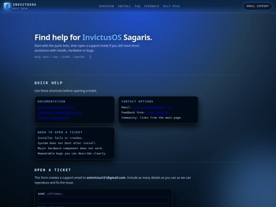 helpdesk screenshot