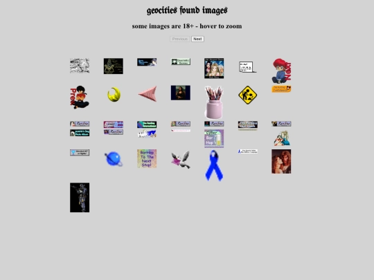 geocities screenshot
