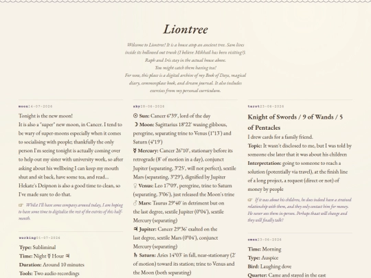 liontree screenshot
