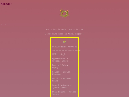 music screenshot