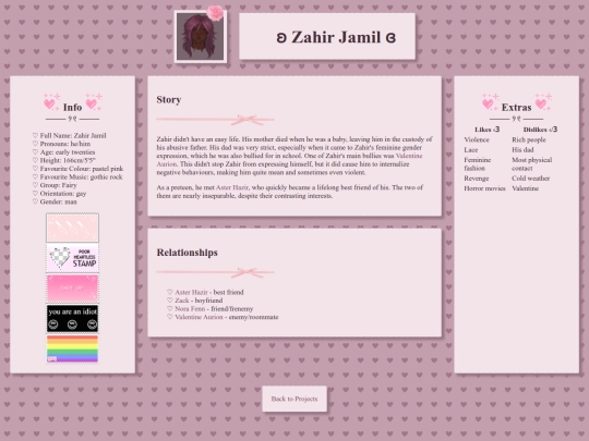 characters/haunted/zahirjamil screenshot