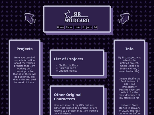 projects screenshot