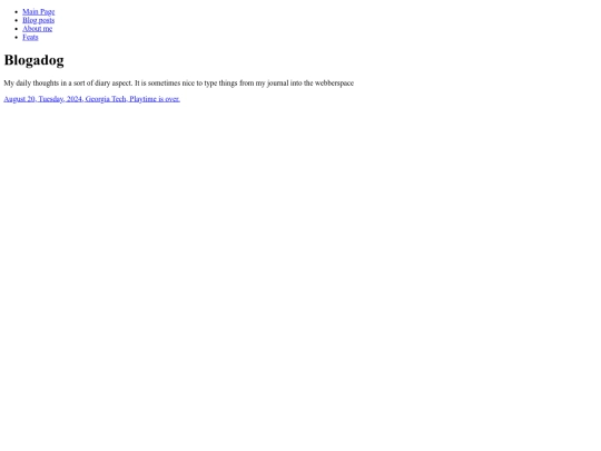 blogs screenshot