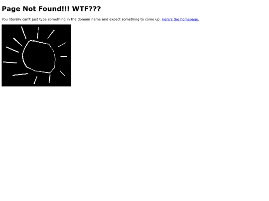 not_found screenshot