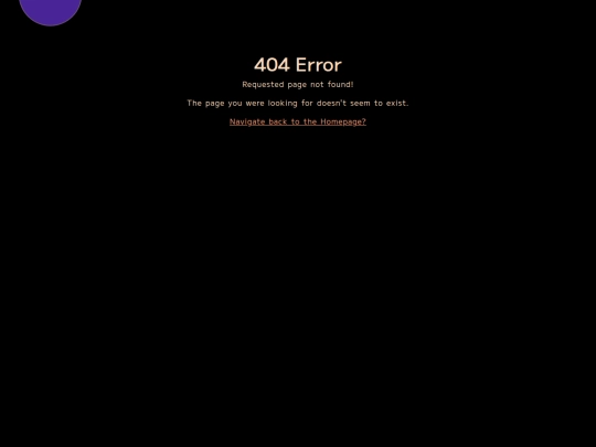 not_found screenshot