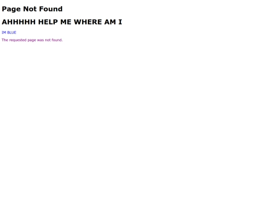 not_found screenshot
