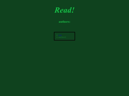 read screenshot