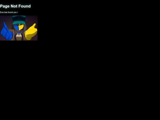 not_found screenshot