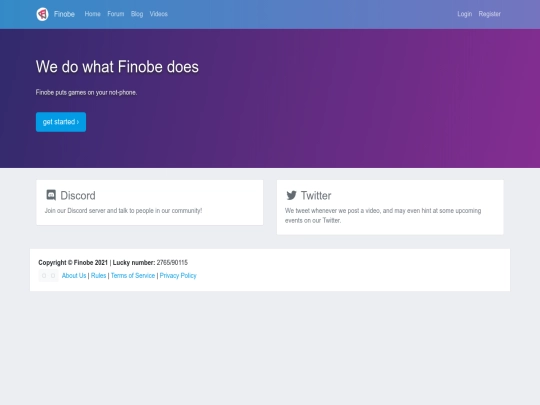 Finobe screenshot