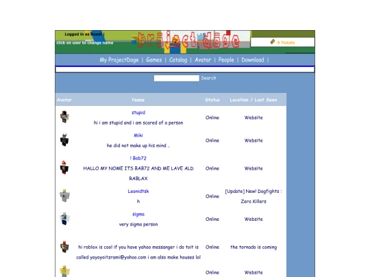 People screenshot