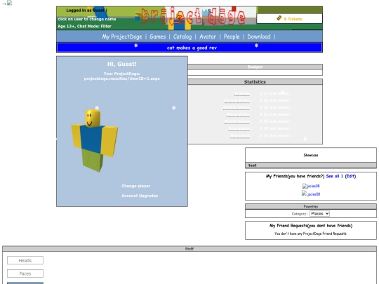 User screenshot