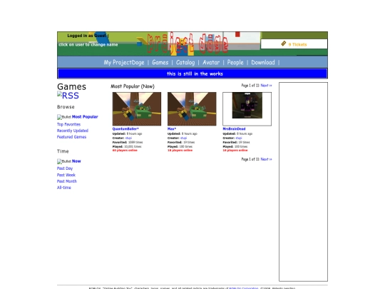 games screenshot