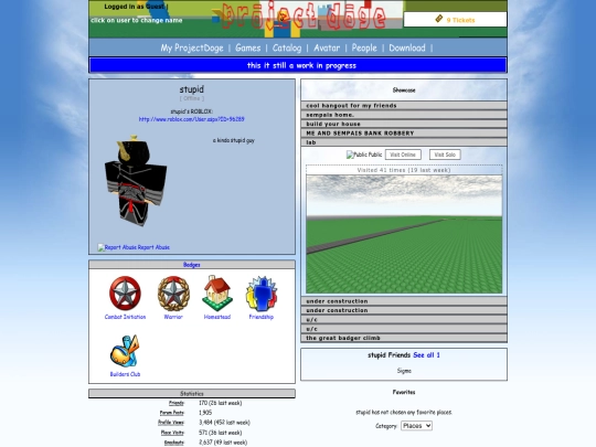 profile screenshot