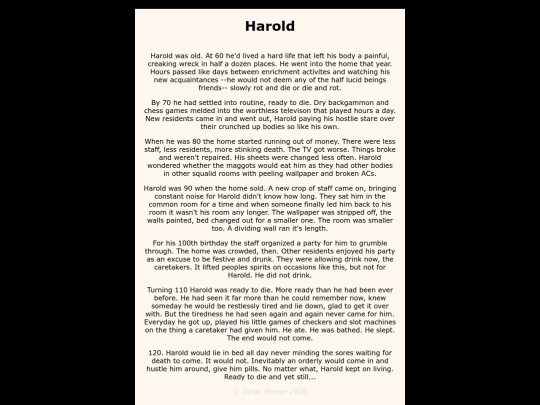 Harold screenshot
