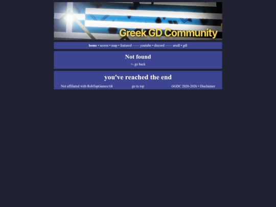 not_found screenshot
