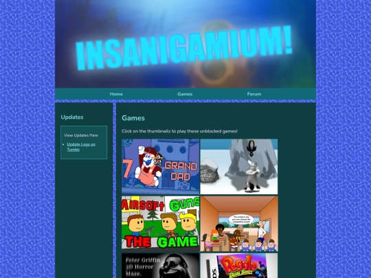 games screenshot