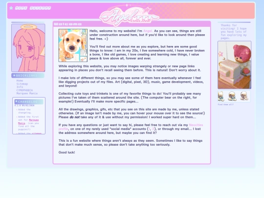 info screenshot