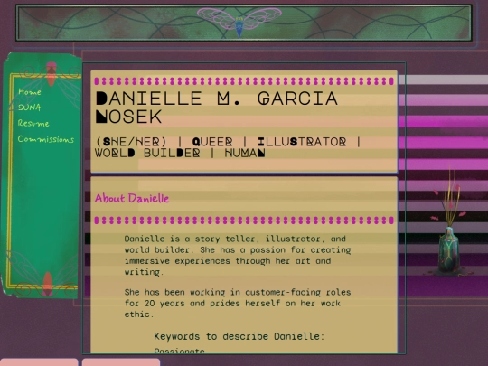 resume screenshot