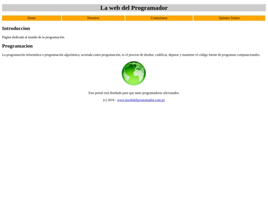 index screenshot