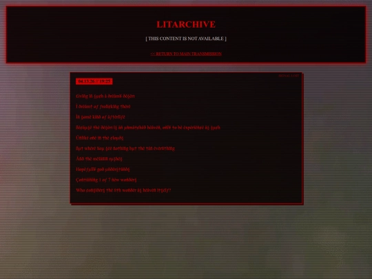 literature screenshot