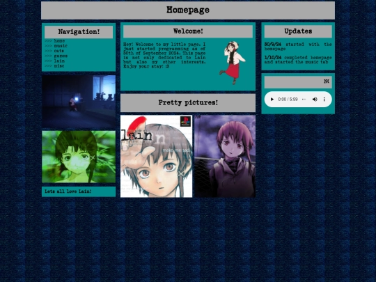 homepage screenshot