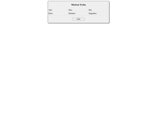 js/fecha screenshot