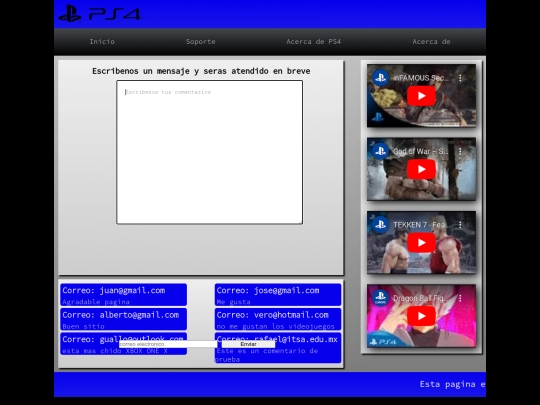 sonyps4/enlace/soporte screenshot