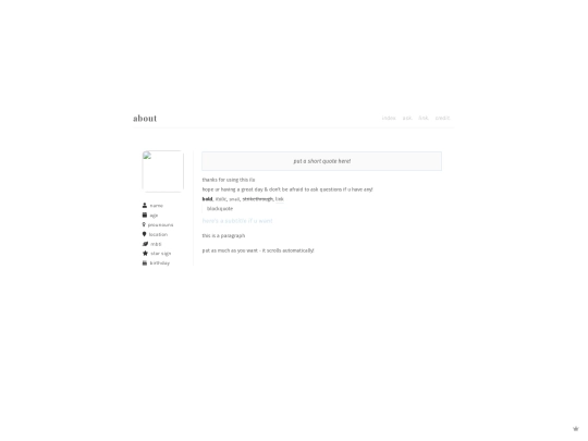 index screenshot