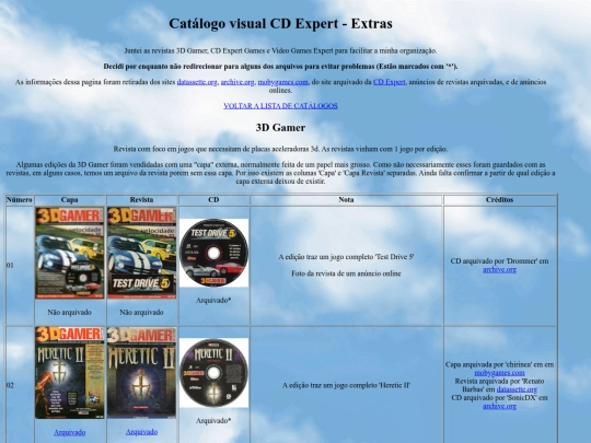 catalogo/cdexpert_extras/main screenshot