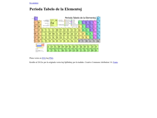 referencoj/tabelo screenshot