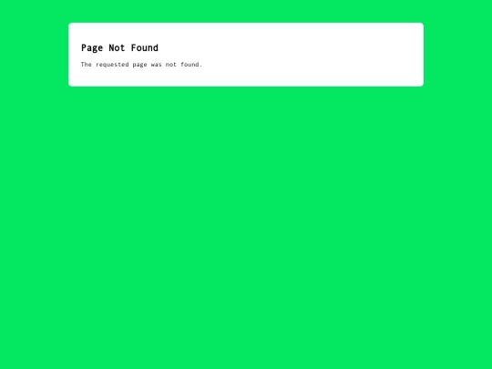 not_found screenshot