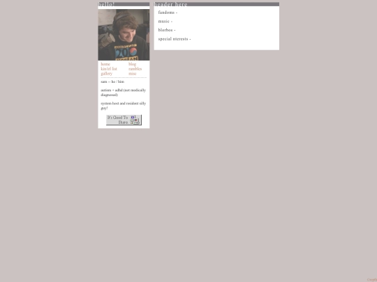 aboutme-v1 screenshot